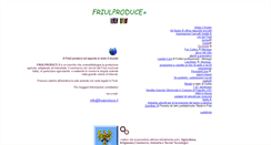 Desktop Screenshot of friulproduce.it