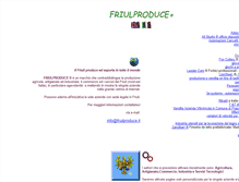 Tablet Screenshot of friulproduce.it